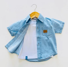 camisa baby denim - comprar online