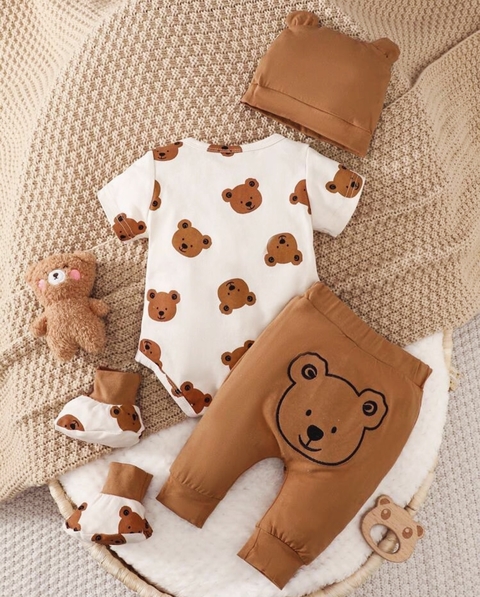 Set ajuar 5 Piezas Baby Bear