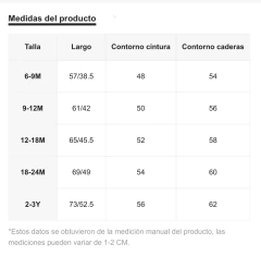 Jardinero Jeans Baby Teddy en internet