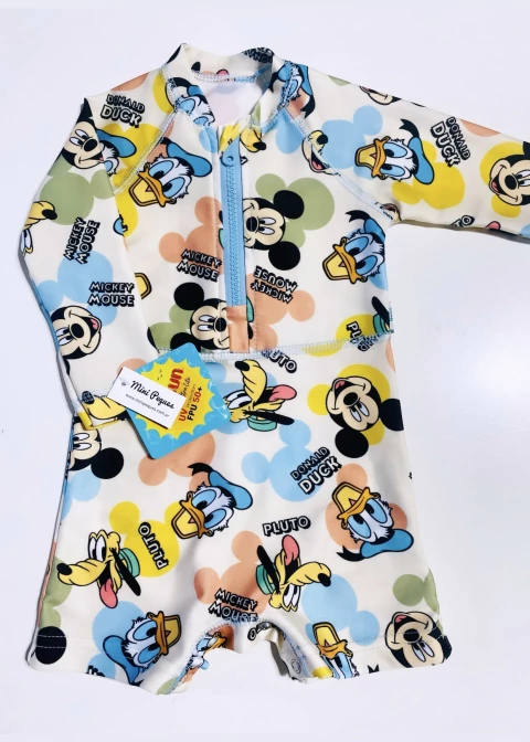 TRAJE DE BAÑO - ENTERITO UV+50 - MICKEY LET - comprar online