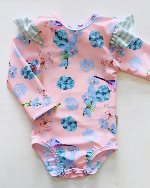 BODY VOLADOS UV - BIRD ROSE - comprar online