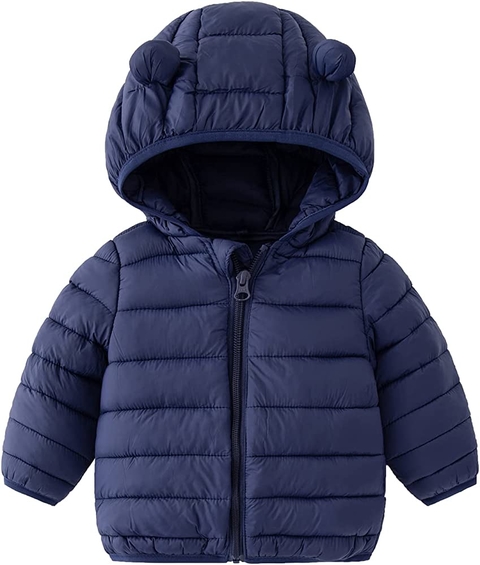 JACKET PUFFER BABY AZUL MARINO