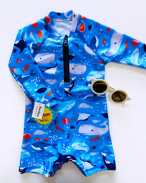 TRAJE DE BAÑO - ENTERITO UV+50 - OCEAN