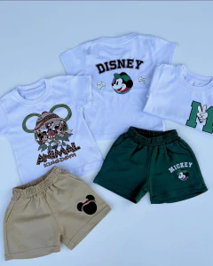 Set Remera + Short Disney Mickey - minipeques
