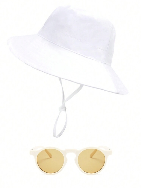 Set lentes + Capelina UV50 white - comprar online