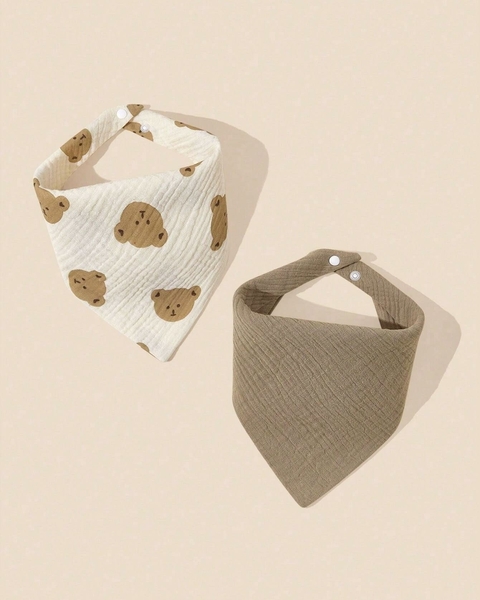 pack baberos baby teddy preventa - comprar online
