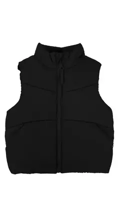 CHALECO PUFFER BABY BLACK - comprar online