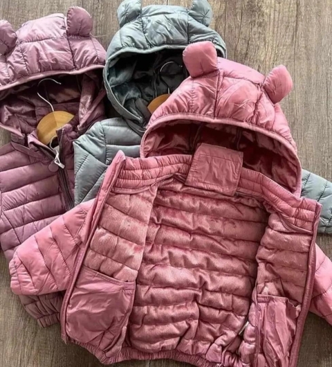JACKET PUFFER ROSA UVA - comprar online