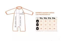 TRAJE DE BAÑO - ENTERITO UV+50 - DEEP OCEAN en internet