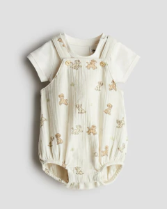 set body + Enterito bambula baby simba Disney h&m en internet