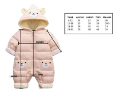 ENTERITO PUFFER BABY BEAR - tienda online
