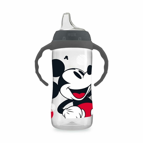 vaso mamadera Nuk con asas mickey 295Ml