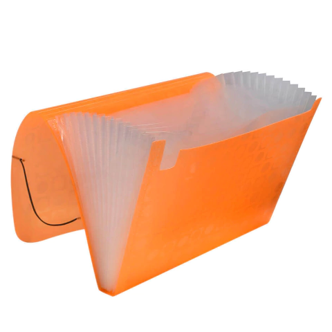 PASTA SANFONADA ACP A-4 12DIV LARANJA R.1727.LA