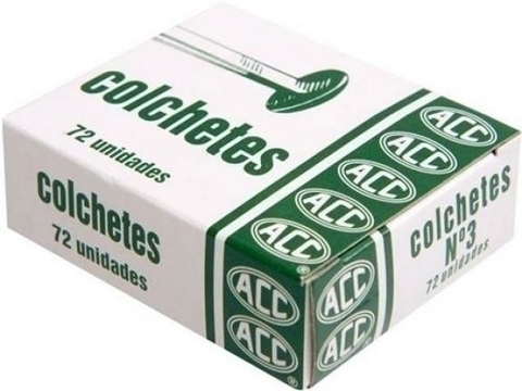 COLCHETE N 3 CX C72UN ACC