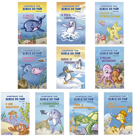 Livro Aventuras dos Seres do Mar - TodoLivro
