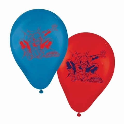 Balão Spider Man AZ/VM N°9 C/25 - Regina