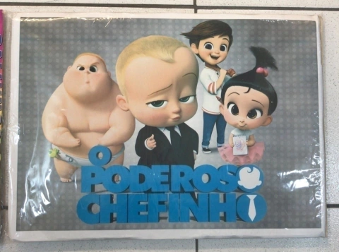 Painel Isopor O Poderoso Chefinho