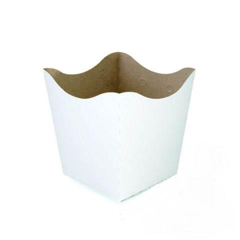 Cachepô Branco C/10