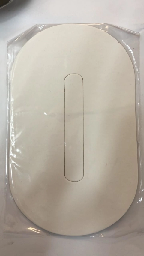 Letra O branca kaixote