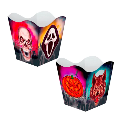 Cachepô Grande Horripilante C/4