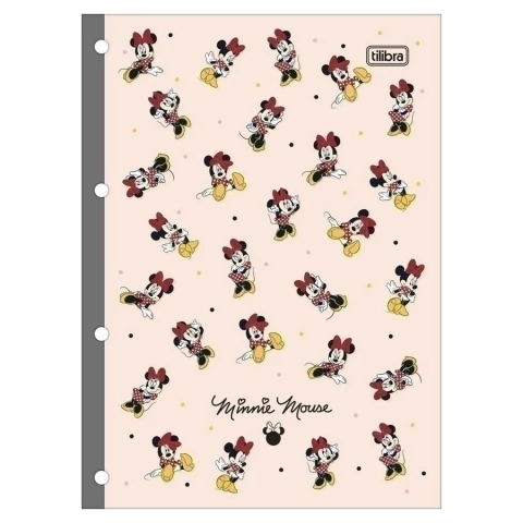 Caderno Fichário Minnie Mouse 80fls - Tilibra