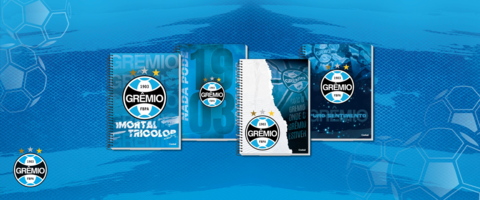 Caderno Grêmio 1/4 96fls Credeal