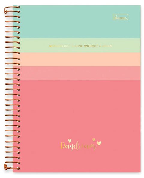 Caderno + Planner 10x1 Daydream C/160fls adersil