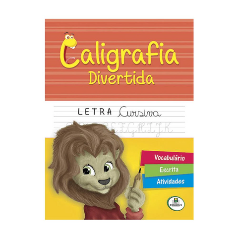 Livro Caligrafia Divertida - Letra Cursiva