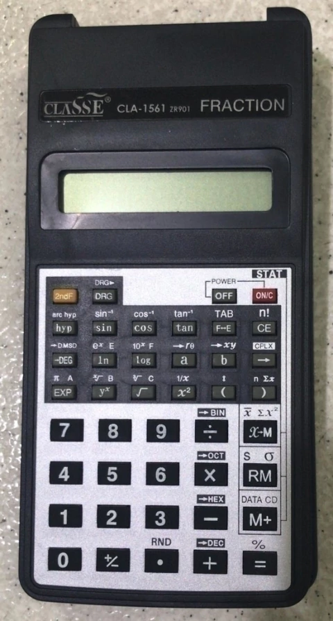 Calculadora Científica CLA1561 - Classe