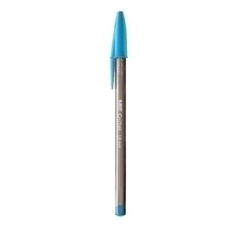 Caneta Bic Cristal Bold 1.6 Fashion Azul Turquesa