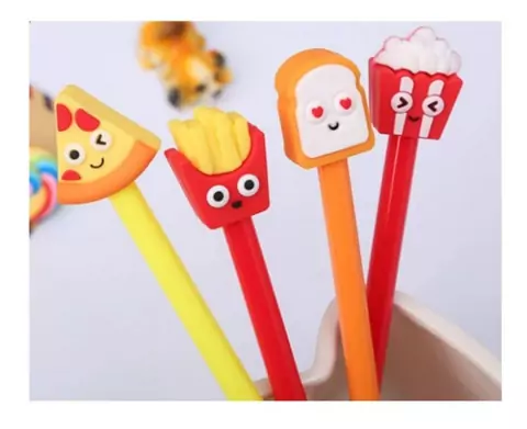 Caneta Importada Diversos c/ Ponteira Decorada