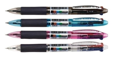 Caneta 4 cores R.1255 - Molin