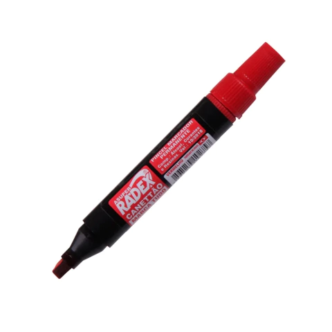 Pincel Permanente 4mm R.140 Vermelho Radex