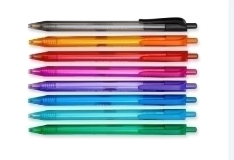 Caneta Canister Papermate km 100 Retratil