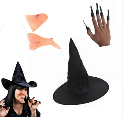 KIT FANTASIA DE BRUXA R:MOIMB-001538 BR FESTAS (HALLOWEEN)