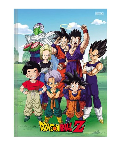 Caderno Brochura 1/4 Dragon Ball Z 80fls São Domingos