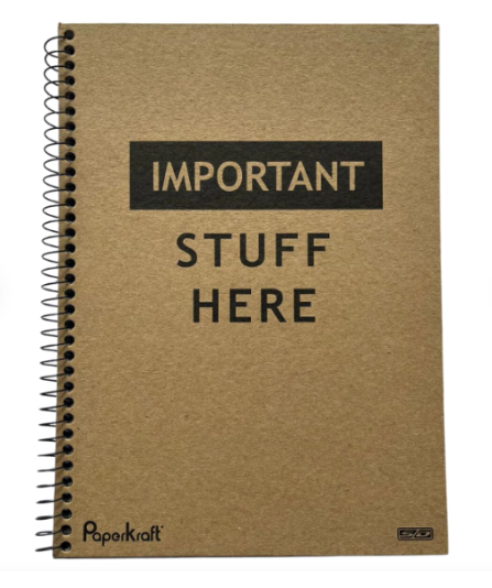 Caderno 10 Materias Paper Kraft 160fls São Domingos