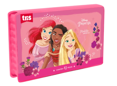 MALETA ARTISTICA PRINCESAS 42 PCS TRIS