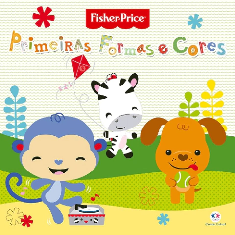 Livro Fisher-Price Primeiras Formas e Cores - Ciranda Cultural