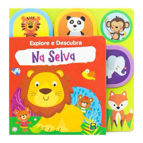 Livro Explore e Descubra: Na Selva - Ciranda Cultural