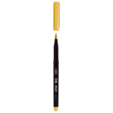 Marcador Cis Aquarelável Brush Amarelo Ouro (29)