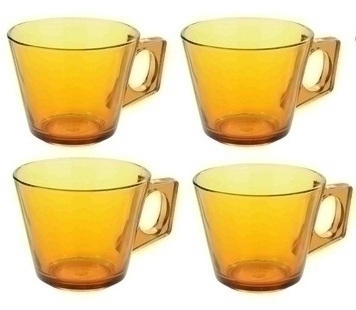 Conjunto de Xícaras de Chá 4 peças