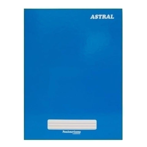 Caderno Brochurao Cd Panamericana 48fls Azul
