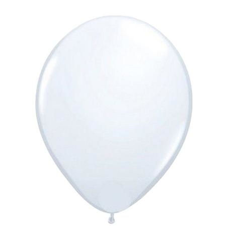 Balão metalizado N° 9 Branco Art-latex