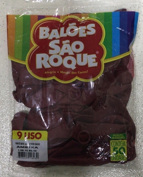 Balão Nº 9 Ameixa C/50 - São Roque
