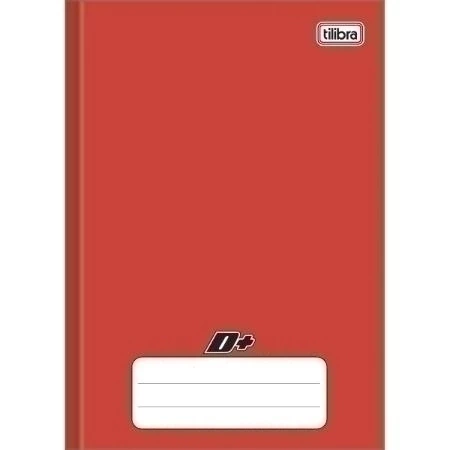 CADERNO BROCHURA MAIS MAIS VERMELHO 48FLS TILIBRA