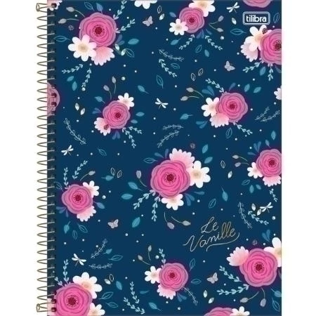 CADERNO 1X1 CD LE VANILLE 80FLS TILIBRA
