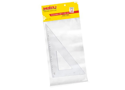 ESQUADRO WALEU 26CM 60 WALEU NEW LINE R70012