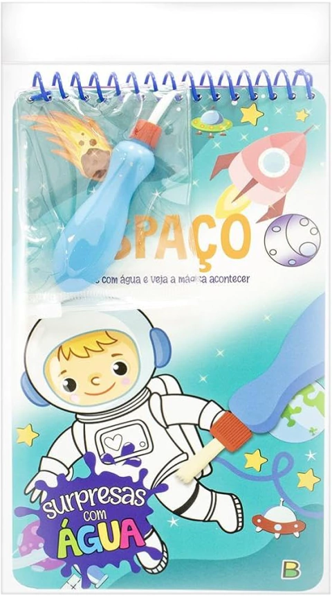 Livro Surpresas Com Agua: Espaço - Brasileitura
