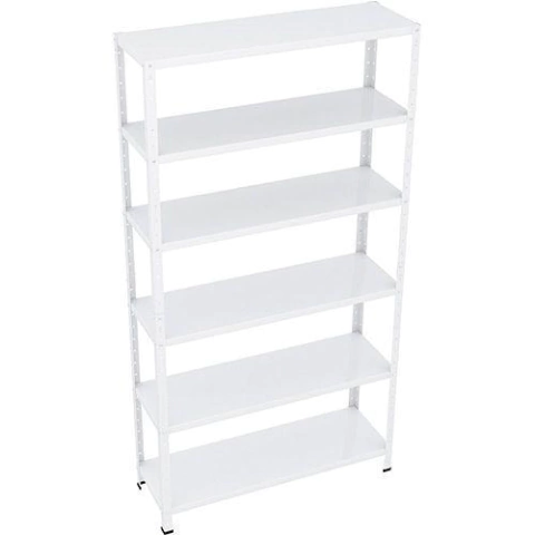 Estante Aço 6 Prateleiras Branca CH26 W-3